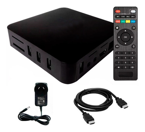 Conversor Smart Tv Android Tv Box Quad Core 4k 32gb Memoria