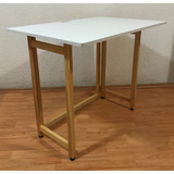 Mesa Escritorio Plegable De Madera