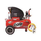 Goni 940p Compresor Lubricado 127v 24l + Manguera + Pistola