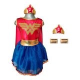 Disfraz Mujer Maravilla Princesa Supergirl Wonder Woman