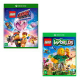 Combo Uma Aventura Lego 2 Videogame + Lego Worlds - Xbox One