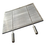 Grelha Uruguaia Aramada 55x55 Cm Inox 304 Churrasco Parrilla