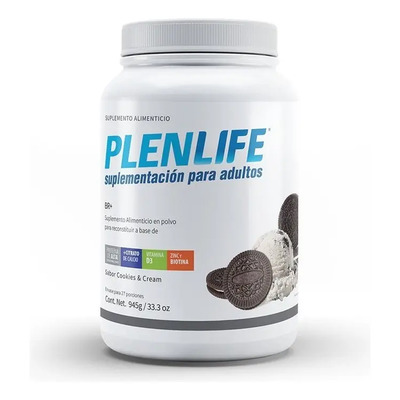 Fórmula Br+ 945gr Polvo Plenlife Sabor Cookies & cream | Meses sin interés