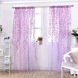 Cortina De Janela Voile Tulle: Cortinas De Painel Transparen