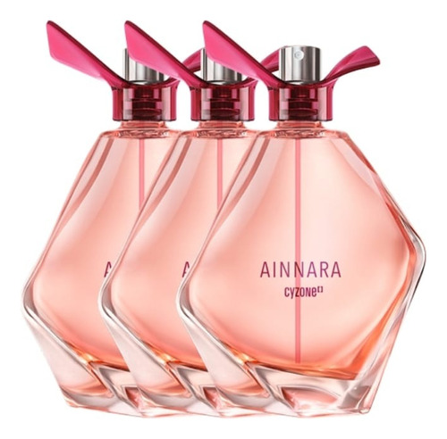 3 Perfumes Ainnara Cyzone Mujer - mL a $30000