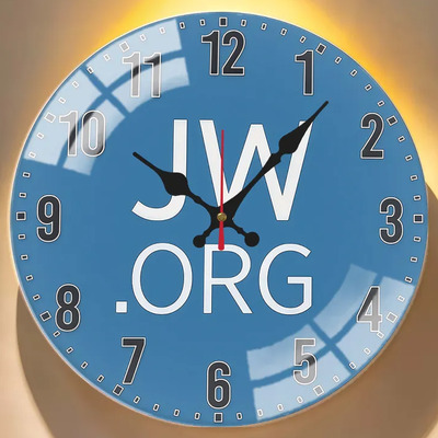Reloj Circular Reloj De Pared Acrílico Redondo Azul | Meses sin interés