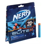 Nerf Elite 2.0 Pack Dardos De Goma 20 Unidades Hasbro F0040