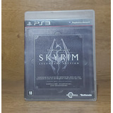 Skyrim Legendary Edition Ps3 Mídia Física Com Manual Nf 