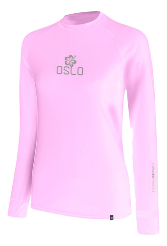 Remera Protección Solar Filtro Uv Dama Sol Verano Playa Oslo