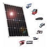 Panel Solar De 50 Watt 17.5 Voltios 2.78a Alt:70cm Anc:54cm Color Negro