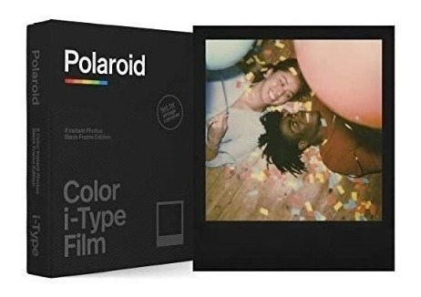 Película En Color Polaroid Originals Para I-type, Black