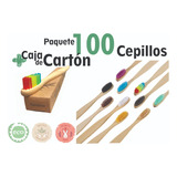 100 Cepillos De Dientes Bambú - Unidad a $1700