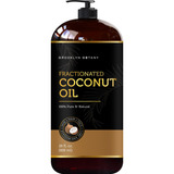 Brooklyn Botany Aceite De Coco Fraccionado Para Piel, Cabell