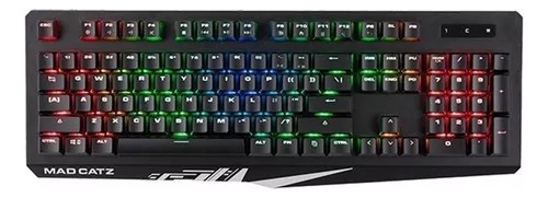 Teclado Mad Catz Gamer S.t.r.i.k.e. 4 Rgb Mecanico (nuevo)