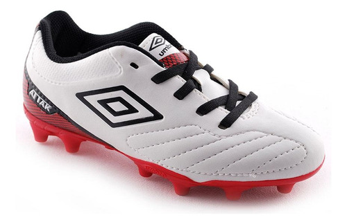 Botines Futbol Umbro Campo Attak Blanco Niño