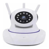 Camara Ip Wifi Vision Nocturna  2mpx 3 Antenas Lee Micro