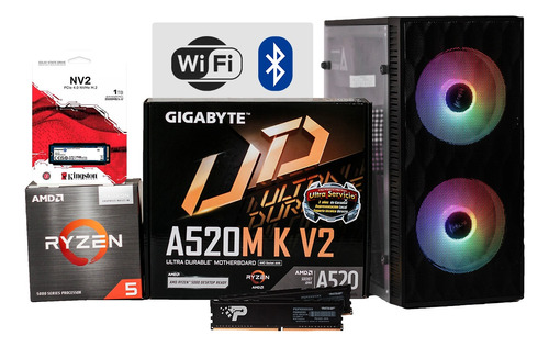 Pc Gamer Ryzen 5600g 16gb Ram 1tb Ssd Graficos Radeon 7 Msi