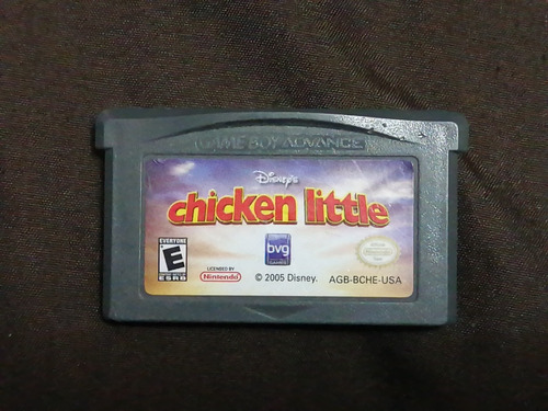 Juego Nintendo Game Boy Advance Chicken Little 