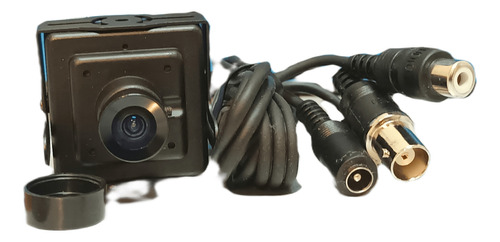 Mini Camara Seguridad Color 380 Tvl Con Audio