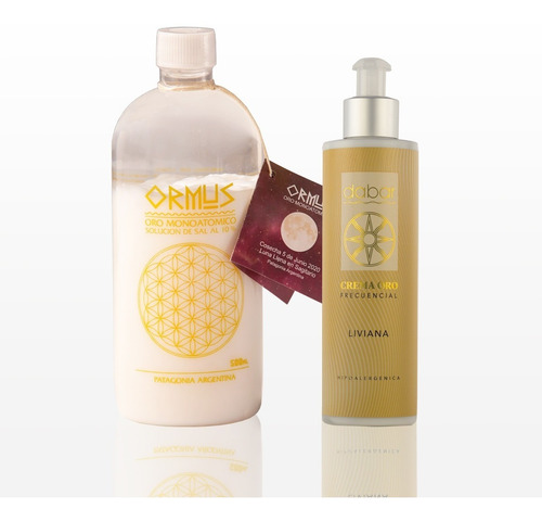 1 Ormus 500ml + Crema Oro Liviana 200ml