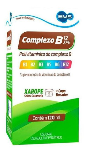 Polivitamínico Complexo B12 120ml