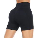 Short De Licra Deportivo Mujer Gym Correr Yoga Elástico Moda