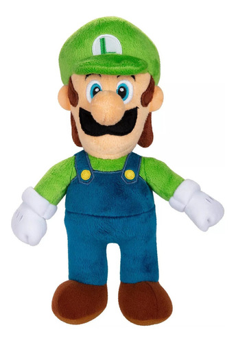 Nintendo Super Mario - Peluche De Luigi De 22 Cm