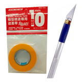 Manwah Cinta Enmascarar 10mm Y Cutter Para Maquetas Tamiya