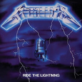 Metallica Ride The Lightning Azul Remastered 2016 Lp Vinyl Versión Del Álbum Edición Limitada