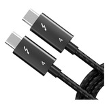 Para Cable Thunderbolt 4, Usb4, 40 Gbps, Usb C A C, Pd, 100