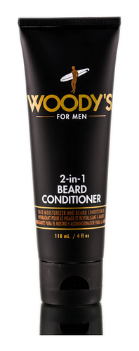 Acondicionador De Barba Woody's 2 En 1 Para Hombre, 118 Ml