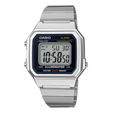 Relógio Casio Vintage Unissex Digital Prata B650wd-1adf