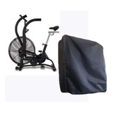 Capa Bicicleta Ergométrica Movement Airbike Preta