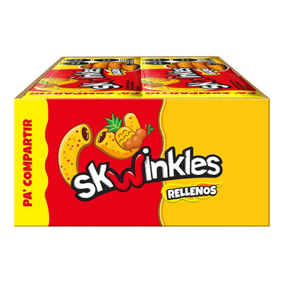 Pack x6 Skwinkles Rellenos Piña Tamarindo De 60g, 360g | MercadoLibre