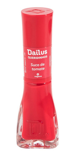 Esmalte Dailus Cremoso Suco De Tomate 8ml