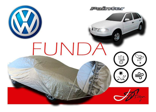 Forro Gruesa Broche Afelpada Eua Vw Pointer 2000-2005