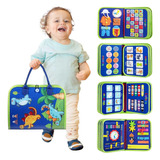 Winblo Toddler Busy Board - Juguetes Montessori Para Niño De