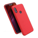 Capa Flexivel  Para Xiaomi Mi A2 Lite Matte+pelicula Vidro