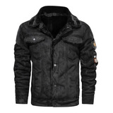 Chaqueta De Cuero Para Hombre, Traje De Moto, Chaqueta A