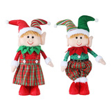 2pcs Accesorios De Vestir Para Muñecos Elfos Navideños