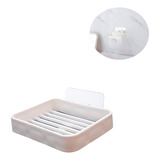 Jabonera Desmontable Autoadhesiva De Baño Ducha Accesorios 