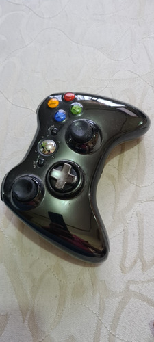 Control Xbox 360 Edición Chrome Series Carbón 