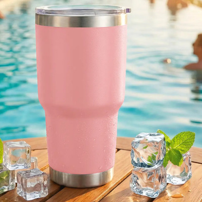 Termo Acero Inoxidable Botella Térmica Deportiva Frío Calor Color Rosa claro | MercadoLibre