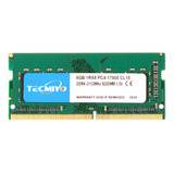 Memoria Ram Tecmiyo Gamer Color Verde 8gb 1 Tecmiyo 8g1rpc4-17000s-g0