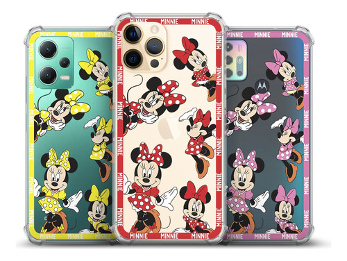 Capa Capinha Case Da Minnie Mouse Personalizada 