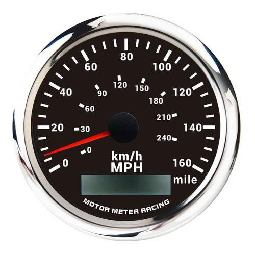 Motor Meter Racing W Pro Gps Velocímetro Odómetro Impermeabl
