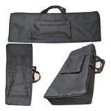 Capa Bag Para Teclado Roland Bk3 Master Luxo Nylon (preto)