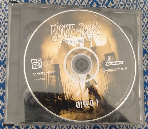 Jogo Pc Cd-rom Alone In The Dark The New Nightmare