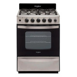 Cocina Whirlpool 55 Cm Wfx57di Luz Encendido Acero