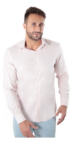 Camisa Linho Slim Social Masculina Natural Premium Atacado